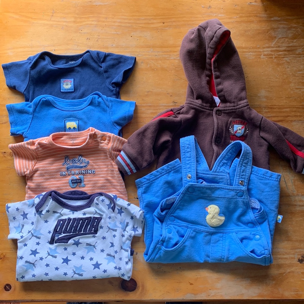 Assortment of 6 month clothing